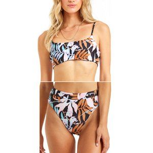 NWT BILLABONG Tropic Moon Bikini REVERSIBLE M
